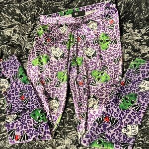 Iron Fist Velvet Leggings Size Small